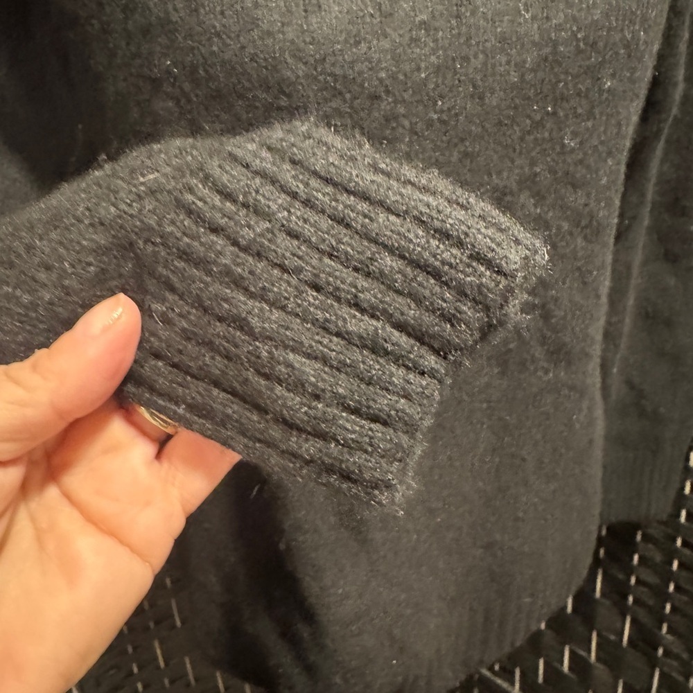 Zara Black wool Turtleneck Sweater - Picture 3 of 5
